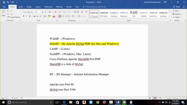Install Apache, MySql, and PHP смотреть онлайн