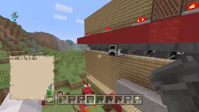 Minecraft PlayStation 4 Edition train crossing with bad horn 1 смотреть онлайн