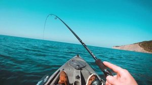Рыбалка на каяке в черном море # | Рыбалка на море | Рокфишинг