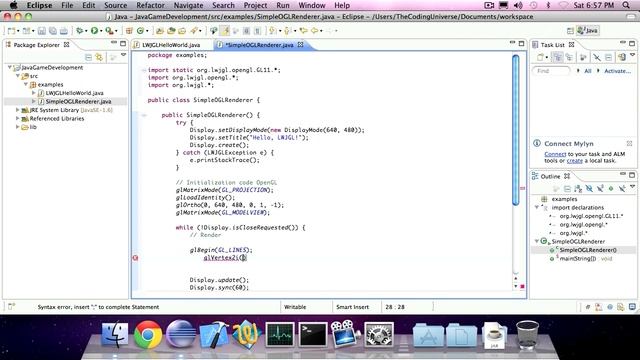 #3 LWJGL OpenGL - LWJGL Tutorials смотреть онлайн