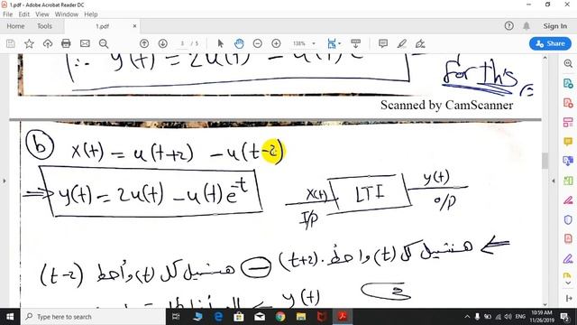 LTI System solved problems смотреть онлайн
