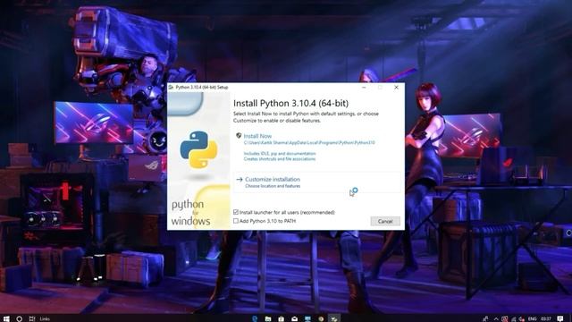How To Download Python 3.10.4 In Windows | Latest Version | Full HD 1080p смотреть онлайн