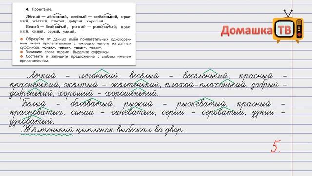 Упражнение 4 страница 6 - Русский язык (Канакина, Горецкий) - 4 класс 2 часть смотреть онлайн