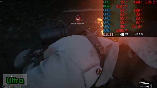 Battlefield 1 -RX 570 8 GB - i3 6100 - Ultra смотреть онлайн