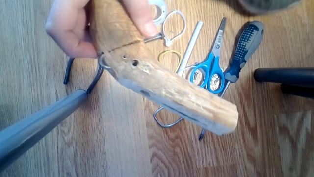 Как сделать деревянный пистолет на пистонах. смотреть онлайн