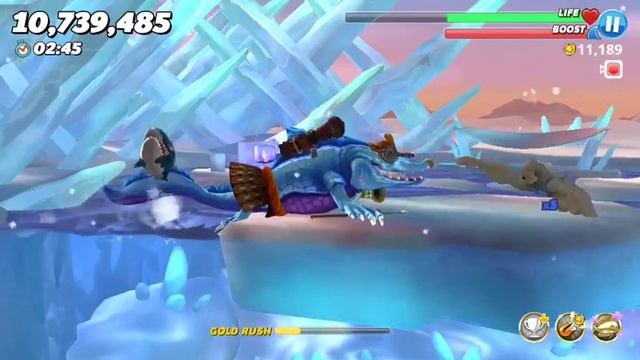 THE BOSS YETI REVEALED by Adair Flores - Hungry Shark World смотреть онлайн