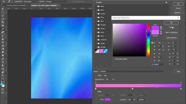 How to Create Holographic Texture in Photoshop | Photoshop Tutorials | BID IT Lab смотреть онлайн