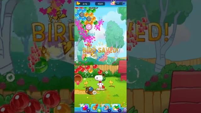 Snoopy POP! - Bubble Shooter: Bubble Pop Game level 55 to 60 смотреть онлайн