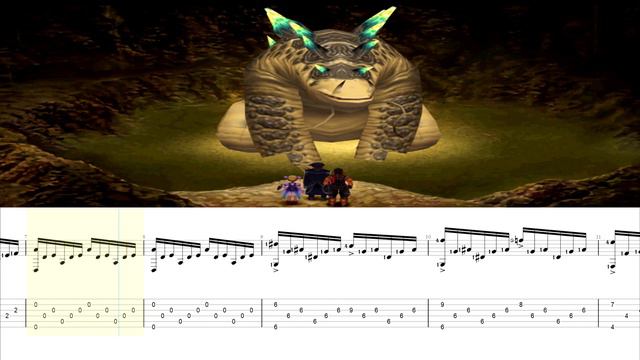 ~Earth Dragons Isle - Chrono Cross~ Fingerstyle Guitar Tab
