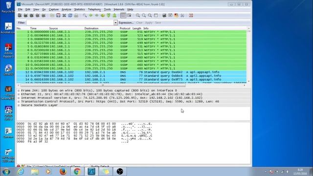 Monitoring dan sniffing wireshark смотреть онлайн