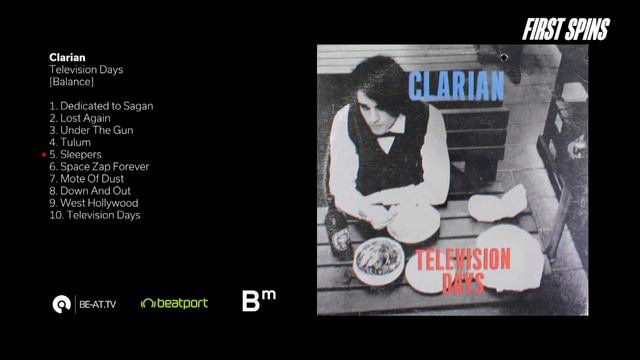 First Spins: Clarian - Television Days [Balance] (BE-AT.TV)