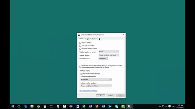 How to increase or decrease the Taskbar icon size in Windows 10 смотреть онлайн