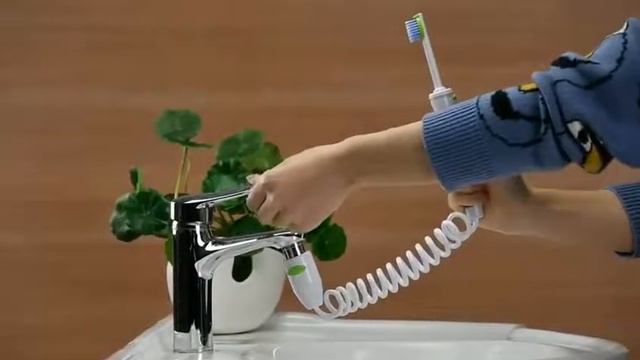 teeth cleaner water flosser oral dental irrigator Toothbrush kannada business ideas смотреть онлайн