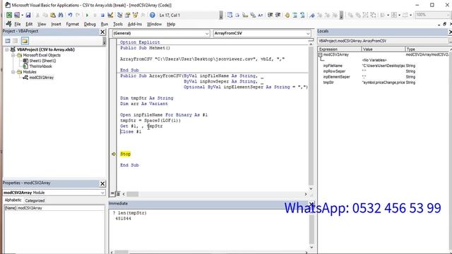 CSV DOSYASININI DİREKT ARRAY'E AKTARMA - EXCEL'E GEREK YOK