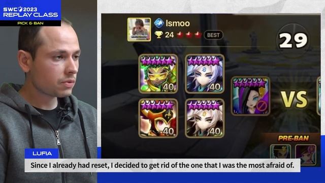 LUFIA's Pocket Pick To Catch The Opponent Off-guard I SWC2023 Europe Cup I Summoners War