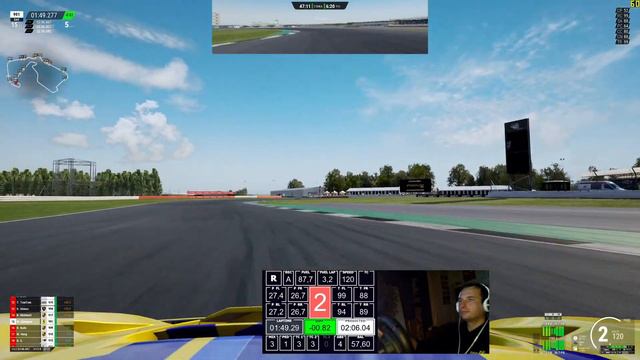 Logitech MOMO on Assetto Corsa Competizione CP Server - Silverstone race смотреть онлайн