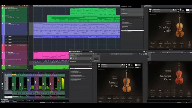 Native Instruments Cremona Quartet Demo смотреть онлайн