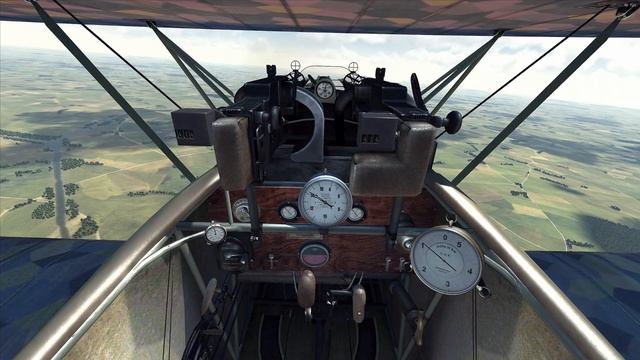 Rise of Flight. Обзор истребителя Fokker D.VII F смотреть онлайн