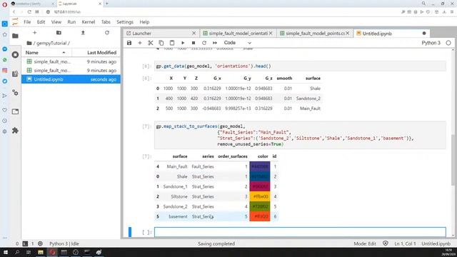 Basic tutorial of geological modeling with Python and Gempy смотреть онлайн