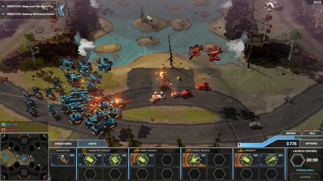 Forged Battalion Gameplay (PC HD) смотреть онлайн