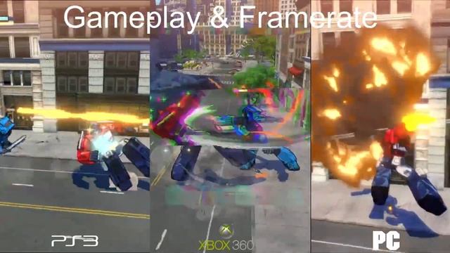 Transformers: Devastation - PS3 vs Xbox 360 vs PC смотреть онлайн