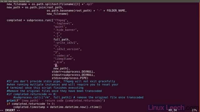 FFMPEG Python - Convert Audio Files to MP3 SUPER FAST ! ? смотреть онлайн