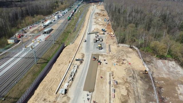 26 04 Строительство Северо Восточной хорды на участке от Открытого шоссе до Ярославского шоссе смотреть онлайн