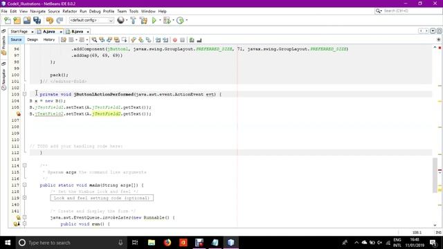 How to transfer data between One JFrame to Another JFrame: NetBeans | Java Tutorial#7 |CodeX ARBX смотреть онлайн