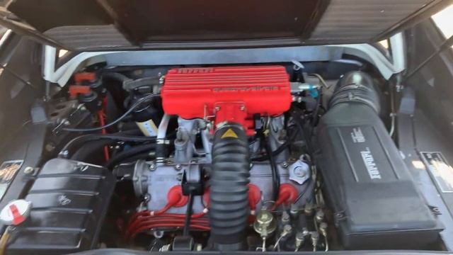 1984 Ferrari 308 GTS QV - walk around & cold start смотреть онлайн