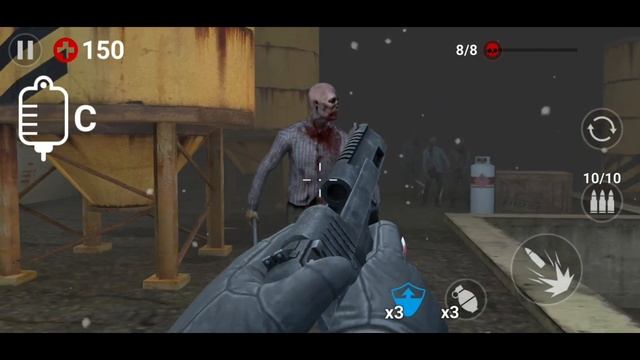 Gun Trigger Zombie - Dead Fire Real Zombie Shooting GamePlay смотреть онлайн