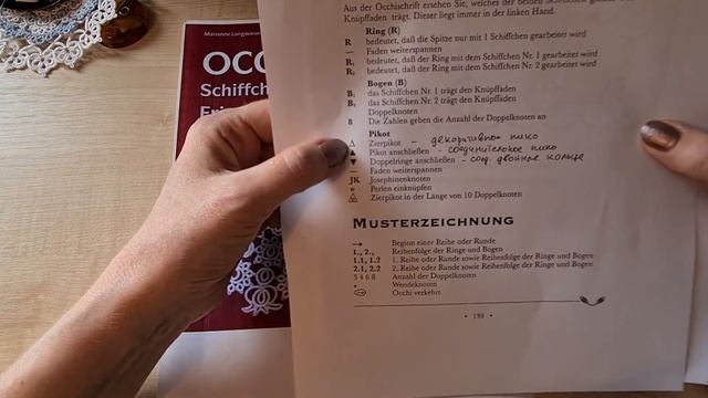 Фриволите с "нуля". Урок 13. Читаем схемы фриволите смотреть онлайн