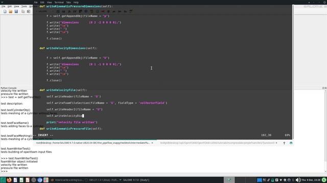 OpenFoam Intermediate 121 - writing input files with python dimensions and internalField смотреть онлайн