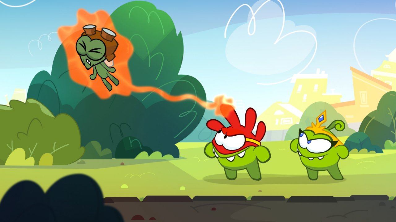 Приключения Ам Няма - Супер Нямы - Пасхальный Переполох (Эпизод 110) смотреть онлайн