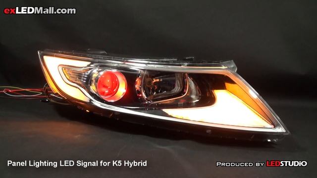 exLED Panel Lighting LED Signal for K5 Hybrid by exAutoMall.com смотреть онлайн
