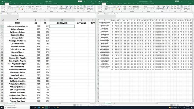 Moneyball Excel Tutorial смотреть онлайн