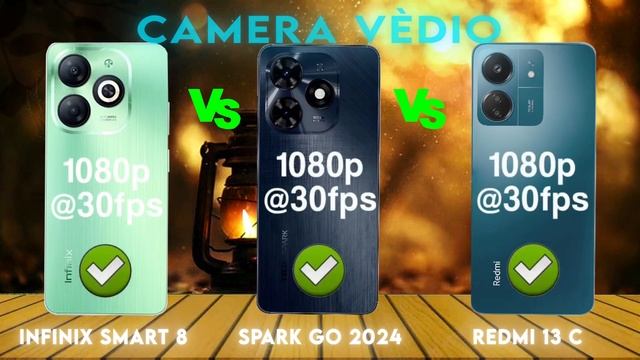 INFINIX SMART 8 VS TECNO SPARK GO 2024 VS REDMI 13 C смотреть онлайн