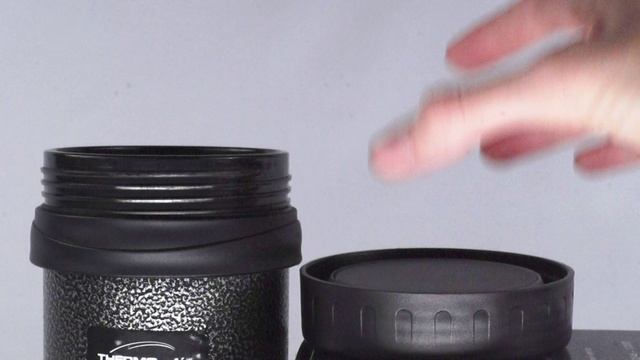 Обзор термоса Thermos Thermocafe HAMJNL-500 Hammertone Food Jar 0.5л, артикул 157980