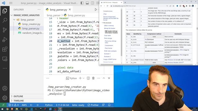 BMP Parser In Python: Let's Decode the Bits Together! смотреть онлайн