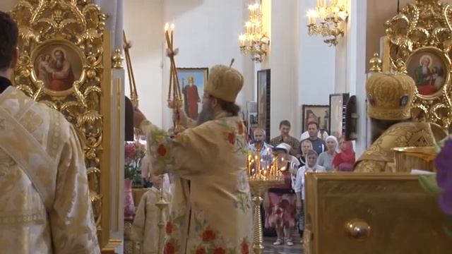 Праздничное богослужение в день памяти Луки Крымского смотреть онлайн