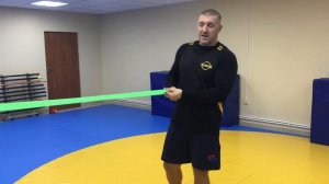 неМНОГО САМБО : Выпуск#59 – Работа с резиновым амортизатором (жгутом)