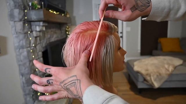 How to cut a Shag Bob with Curtain Bangs, by Jacob Khan. смотреть онлайн