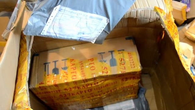 Большая посылка из Китая 46 кг. Распаковка. смотреть онлайн