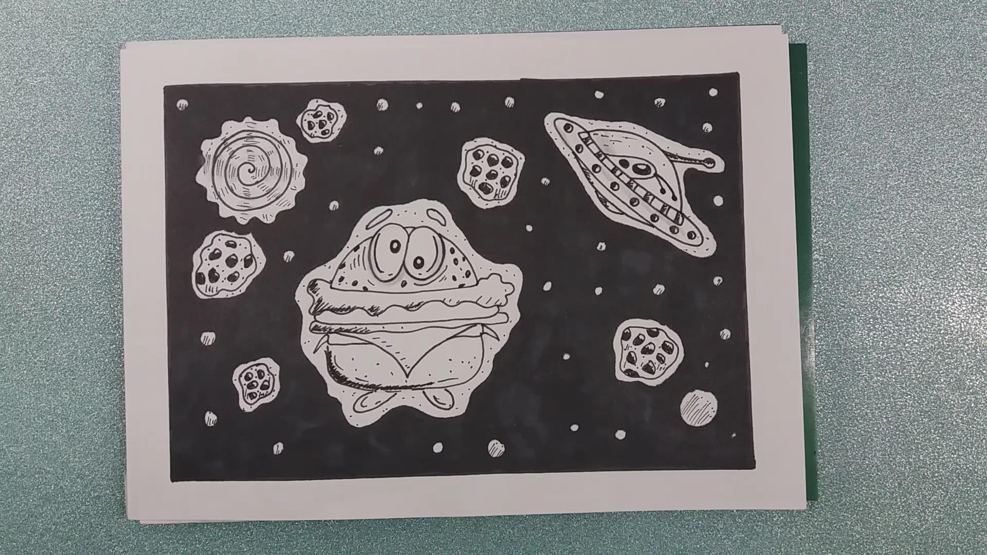 Дудлинг#Easy#Space#Drawing#Doodle#UFO#Дудл#Doodles#Дудл#Просто рисуем#Как нарисовать#Doodle video смотреть онлайн