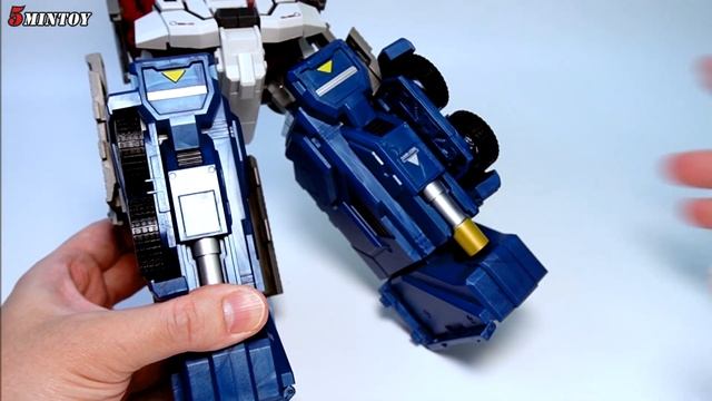 Combine with Trailer！Powermaster Optimus Prime Master Piece God Ginrai Unboxing (1/4) смотреть онлайн
