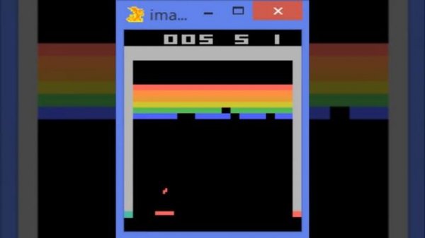 Google DeepMind's Deep Q-learning playing Atari Breakout!