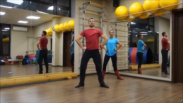 Хореографический ансамбль _Изюминка_ Разминка в русском стиле смотреть онлайн