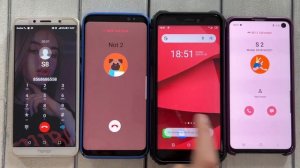 Incoming Call Honor 7 A & Samsung s8 / s10e & Oukitel wp5