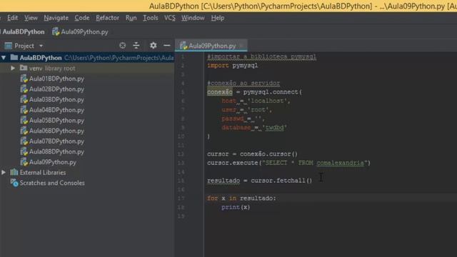 #7 Aula de Banco de Dados MySql em Python (SELECT) смотреть онлайн