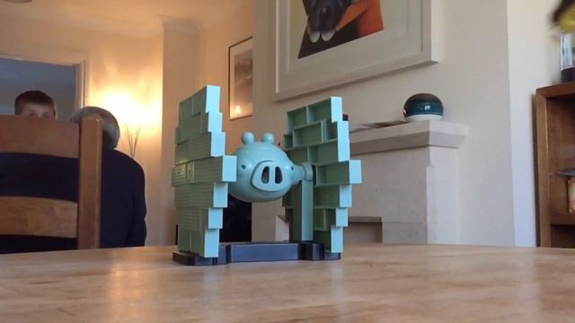 Angry Birds Star Wars Jenga Game review by Oscar! смотреть онлайн