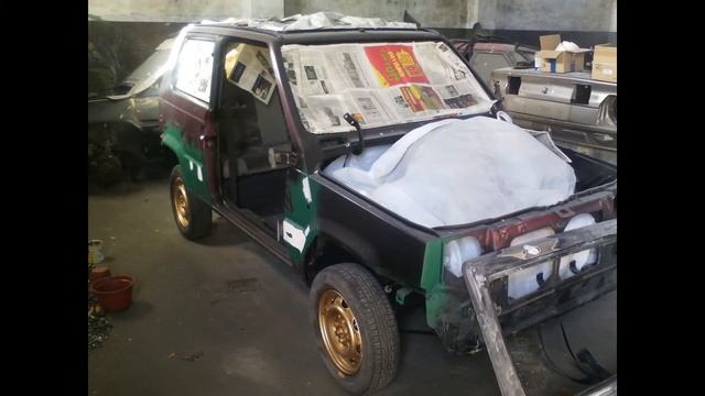 Fiat Panda 4X4 Sisley Restoration